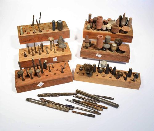 Lot of drill bits and stones 0269-61 4 for sale