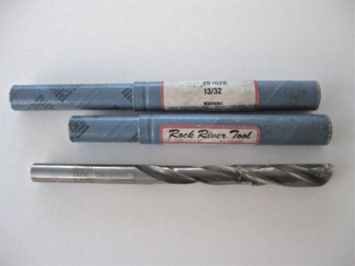 13/32&#034; Rock River Carbide Tipped Drills (2)