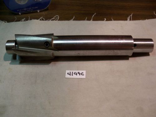 (#4198) machinist used 1-13/16” interchangeable pilot straight shank counter bor for sale