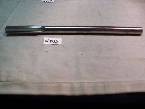 (#4742) used machinist .528 inch straight shank chucking reamer for sale