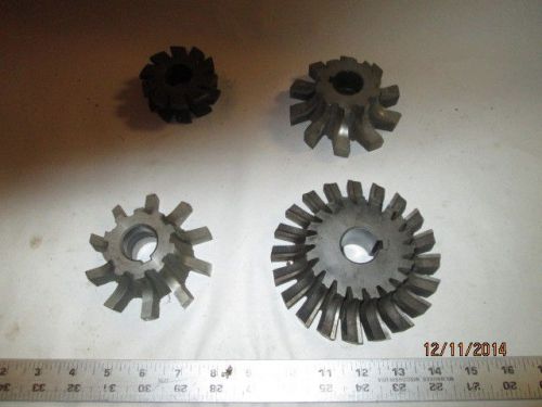 MACHINIST MILL LATHE  Unusual Saw Blade  Cutters for Milling Machine 1&#034; Bore #1
