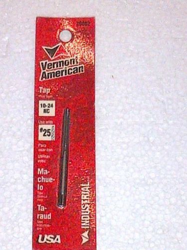 Vermont american 20062 machine screw tap, plug, #10-24,nc (use with #25 bit) for sale