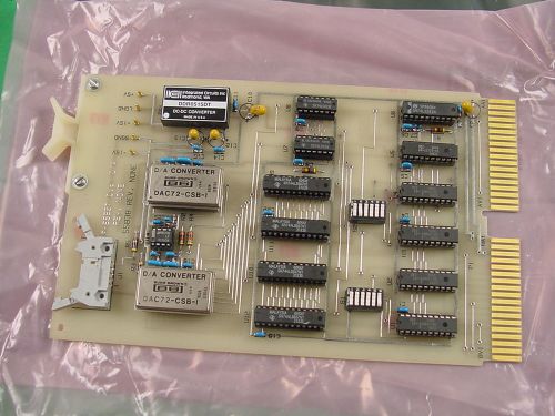F-55837 dual 16 bit d/a kv/pm output card loral series 4000 x-ray kv/pm programm for sale
