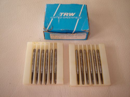 12 new trw greenfield 4-40nc h2  gun taps for sale