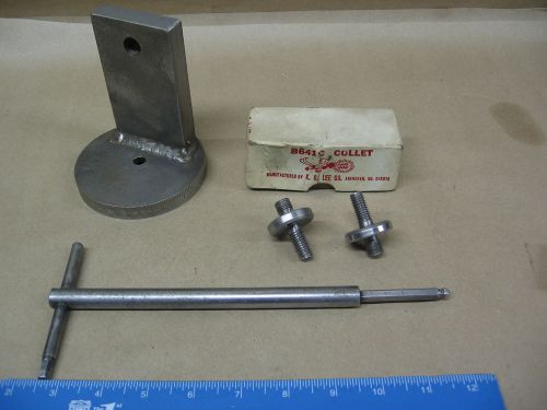 KO LEE Tool and Cutter Grinder Wrench + Collet + Extras