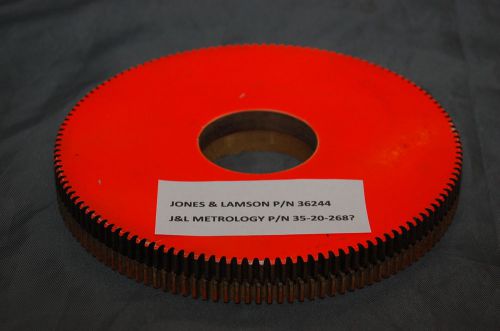 P/n 36244 fiber gear for epic-30, epic-230 &amp; other j&amp;l optical comparators. for sale