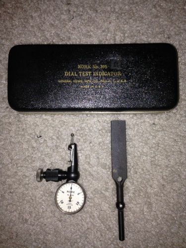 Vintage Nork No. 395 Dial Test Indicator