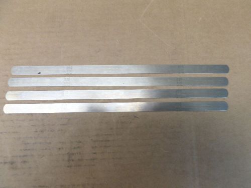 Lot of 4 McMaster Carr 2083A29 Feeler Gauge Leafs