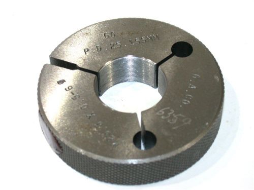 Gage assembly co. go thread ring gage m25.5x0.5-6g for sale