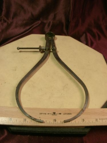 VINTAGE SPRING STYLE OUTSIDE CALIPER MADE BY THE LUFKIN RULE CO. SAGINAW, MICH