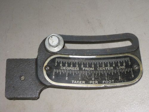 Craftsman lathe taper attachment gauge #10-761 for sale