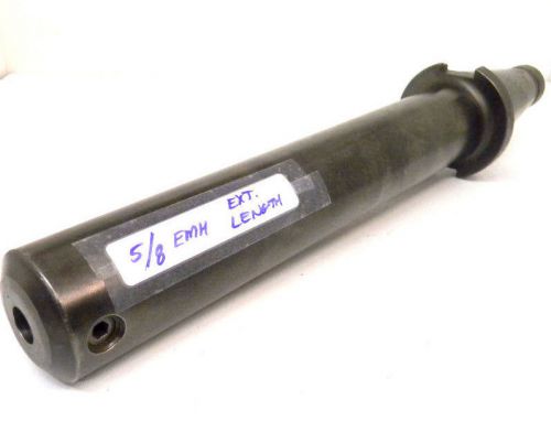 Used weldon nmtb50 x 5/8&#034; emh x 14&#034; gage extended length end mill holder nmtb-50 for sale