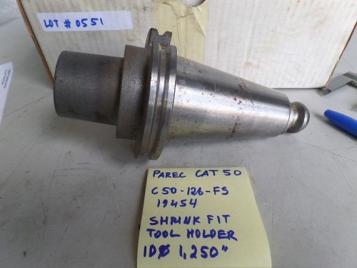 Parlec shrinker c50-126-fs cat 50 cat50 ct50 ct shrink fit tool holder lmsi for sale