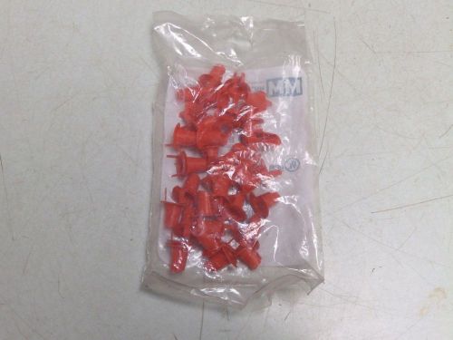 MM Plastic No. 0mm Wire Bushings for 14-2, 14-3, 12-2, 5/16&#034; New Bag of 35