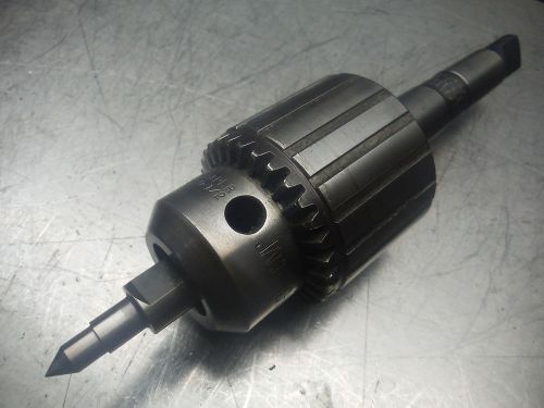JACOBS 6A DRILL CHUCK 0 TO 1/2&#034; CAPACITY 2A TAPER W/ MORSE TAPER #2 (LOC1253D)