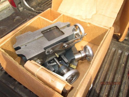 MACHINIST LATHE MILL CLEAN Palmgren 10&#034; 3 Axis Adjustable Angle Rotary Table