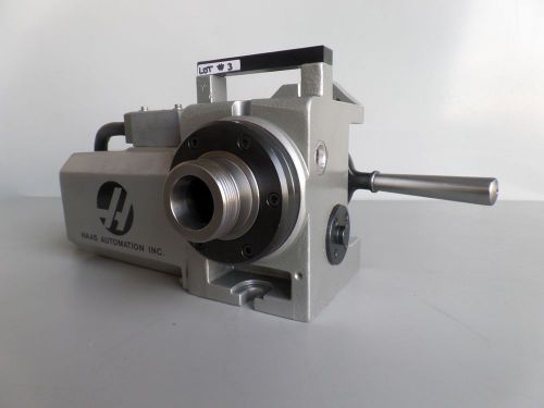 HA5C HAAS INDEXER 4TH AXIS ROTARY TABLE 5C FADAL MAZAK CNC MILL LMSI *video*