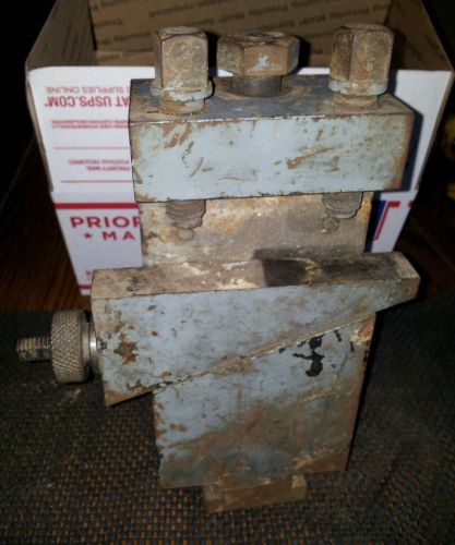 THE WARNER &amp; SWASEY CO. MODEL 4136 MACHINISTS MILLING TABLE VISE CLAMP