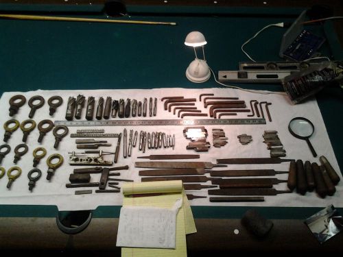 Lot of Metal Working Bits and Tools - Assortment of 135 pieces