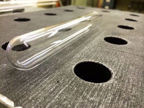 Fused Quartz Glass Tube Sleeve 20mm X 23mm, UV, Lab Tube
