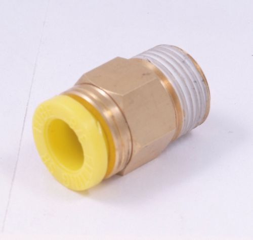 PUSH TO CONNECT MALE PNEUMATIC TUBE FITTING 1/8 X NPT 1/8 (8401-0275)