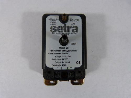 Setra 2641005WD11T1C Differential Pressure Transducer ! WOW !