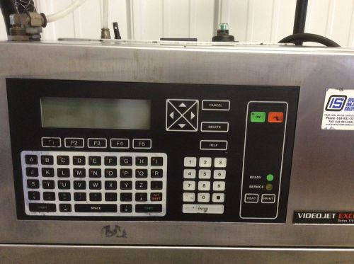 Videojet excel 170 i ink jet printer marking machine for sale