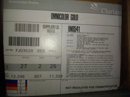 Clariant OmniColor Gold UN0541