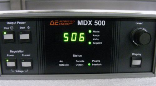 Lot of 5 - Advanced Energy  AE MDX 500 DC Magnetron Sputtering Power Supplies -