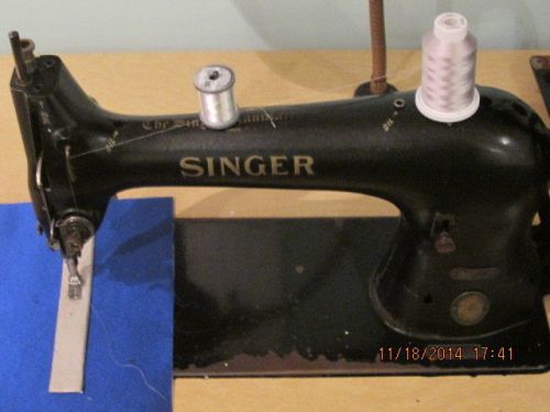 SINGER HEAVY DUTY INDUSTRIAL SEWING MACHINE ~ WORKS GREAT~