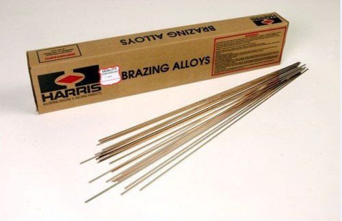 Lot of 15 harris 15620f1 stay-silv 15 1/8&#034;x.050&#034; silver brazing alloy rods for sale