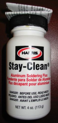 Harris stay-clean® aluminum flux - scaf4 - 4 oz for sale