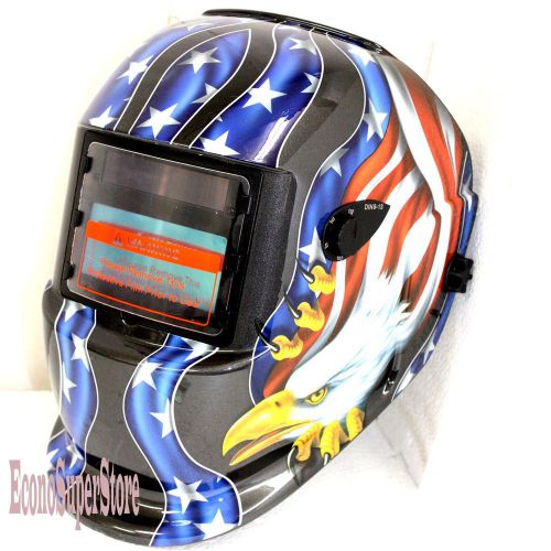 American eagle flag solar auto-darkening welding helmet 4 sensor builtedtig mig for sale