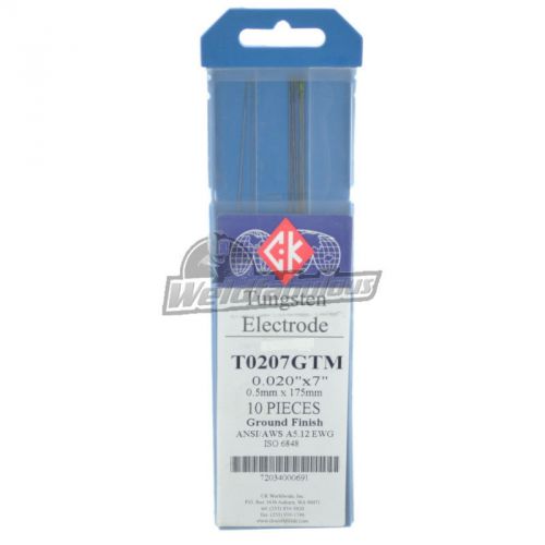 CK T0207GTM LaYZr Tungsten Electode .020&#034; x 7&#034; Pkg = 10