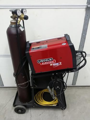 Lincoln electric power mig 140c mig welder package k2471-2 for sale