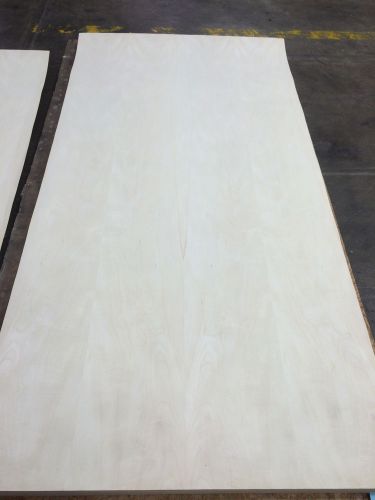 Wood veneer holly 48x98 1pc total 10mil paper backed &#034;exotic&#034; skid 519.10 for sale