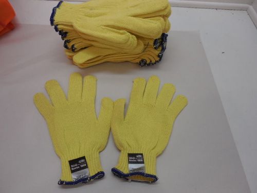 12 Pr.  9370M  Kevlar String Knit gloves size Med
