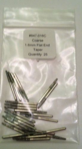 Bag of 25 1.6mm flat end cylinder fg diamond dental bur coarse dremel glass tile for sale