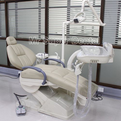 Dental Computer Controlled Unit Chair Rotating Porcelain Cuspidor FDA CE Approve