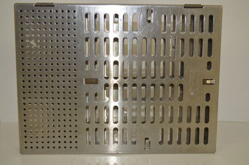 Thompson dental stainless steel sterilization trays std114b for sale