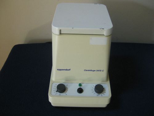 Eppendorf 5415c centrifuge w/ f45-18-11 rotor &amp; lid for sale