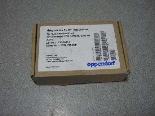 Eppendorf Adaptor 4x10 ml Vacutainer 5702/5702 R/5702 RH Centrifuge 5702-735.000