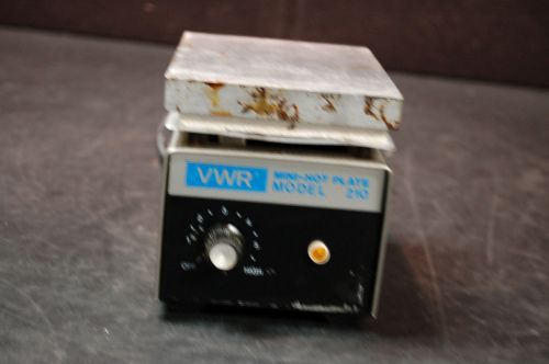 Vwr model 210 hot plate (4&#034;x5&#034;) for sale