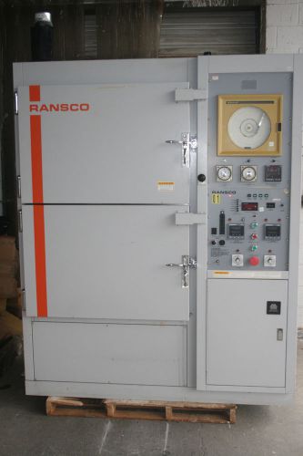 Ransco 7203-1 thermal shock chamber; double capacity, -70 deg c to +200 deg c for sale
