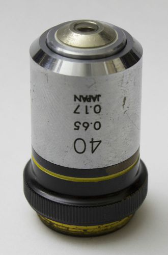 40x 0.65 Japan Short Barrel microscope Objective