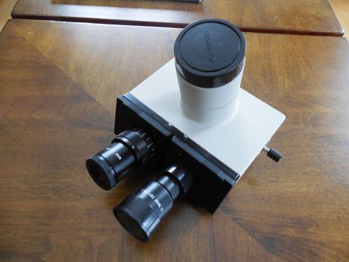 Olympus BHS BH2 BH-2 Trinocular Head Two 10X WHK Objectives Microscope