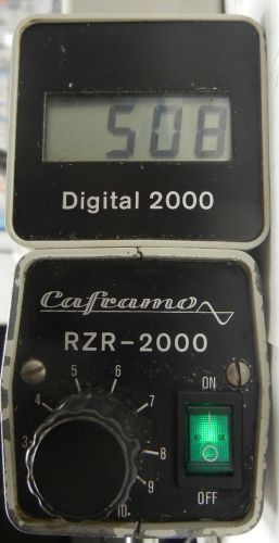 CAFRAMO OVERHEAD STIRRER DIGITAL 2000, RZR-2000, 115V TESTED AND WORKING
