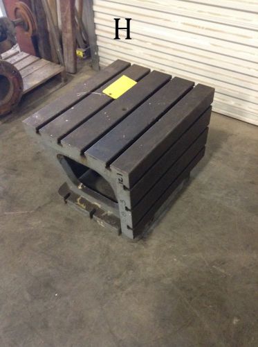 25&#034; x 21&#034; t slot work holding table bench workbench 2 sided vertical/horizontal for sale