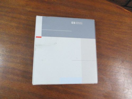 New hp operating &amp; service manual 85620a, 85620-90031, original for sale