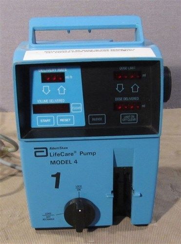 Lifecare pump model 4 Abbott/Shaw